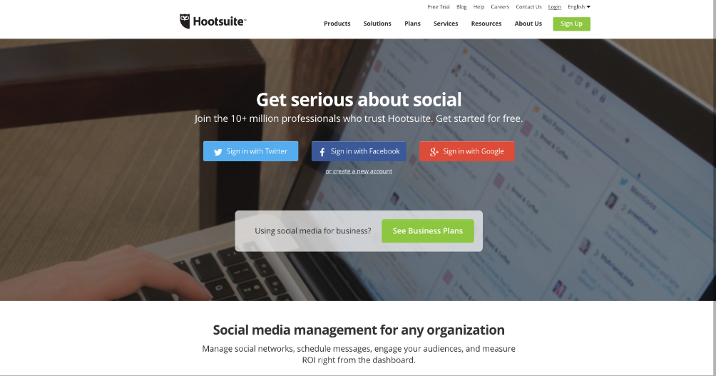 Value proposition на примере HootSuite