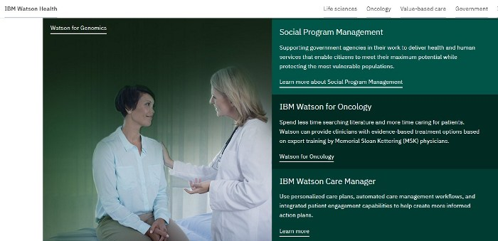 Искусственный интеллект в маркетинге – решение для комплексного медобследования IBM Watson Health