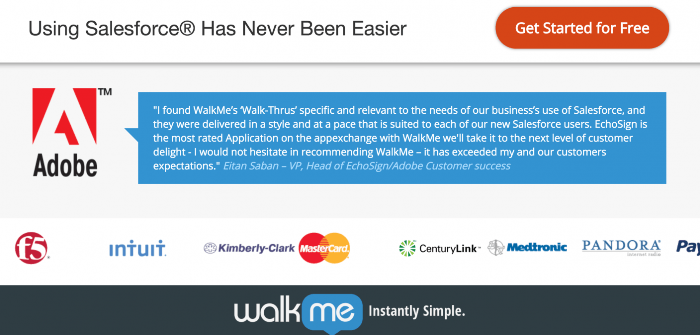Повышение конверсии сайта с помощью визуальных образов – пример WalkMe
