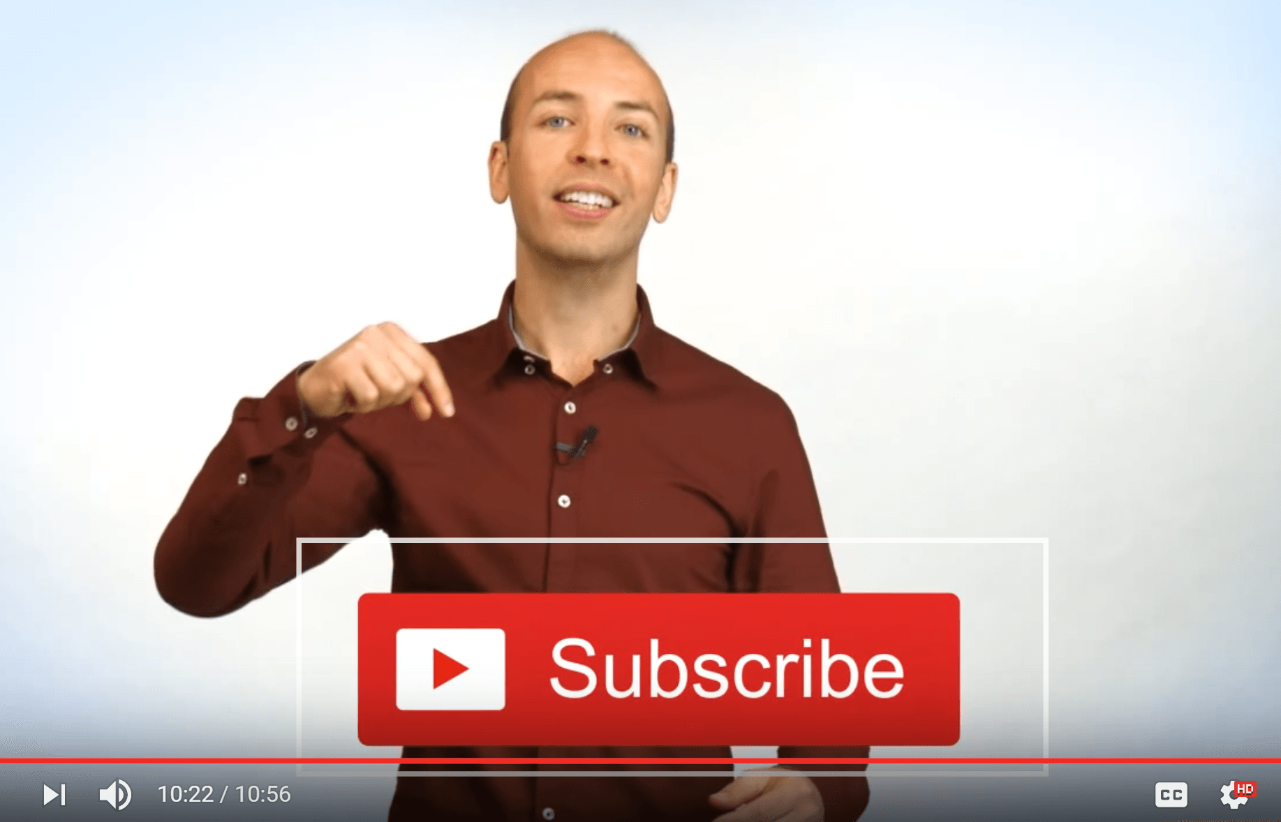 Как продвигать видео в YouTube – призыв к подписке на канал