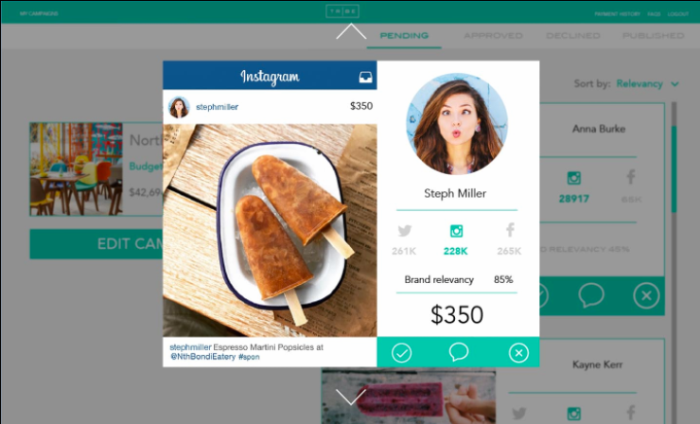 Рекламная стратегия в Instagram – ресурс TribeGroup, условия оплаты