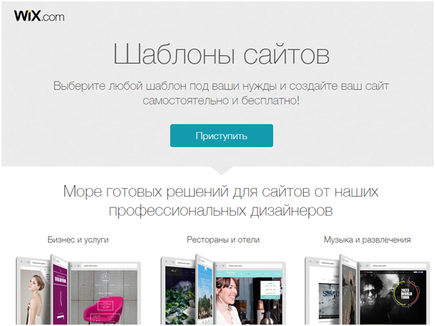 Параметры Яндекс.Директ – страница с шаблонами сайтов