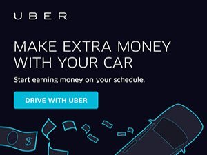 Лендинг Uber